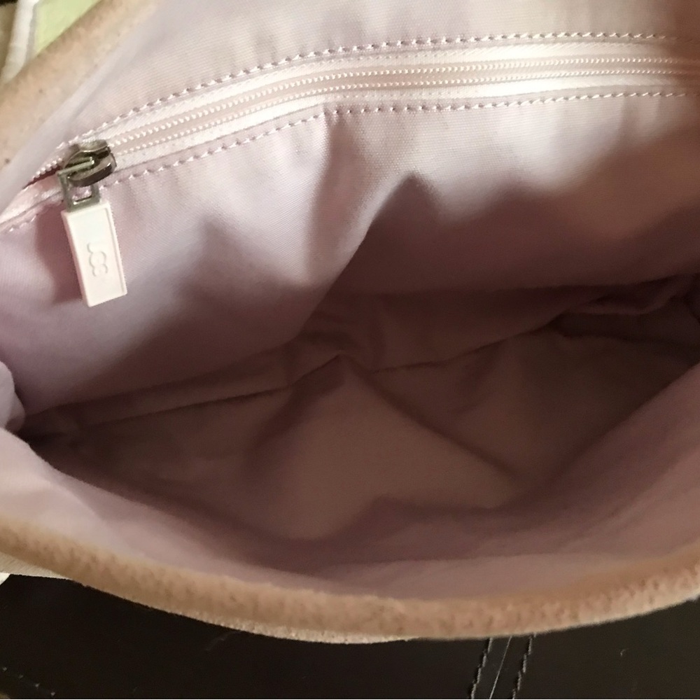 UGG Pink Fur Shoulder Bag - Picture 8 of 13